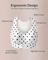 White Polka Dot
