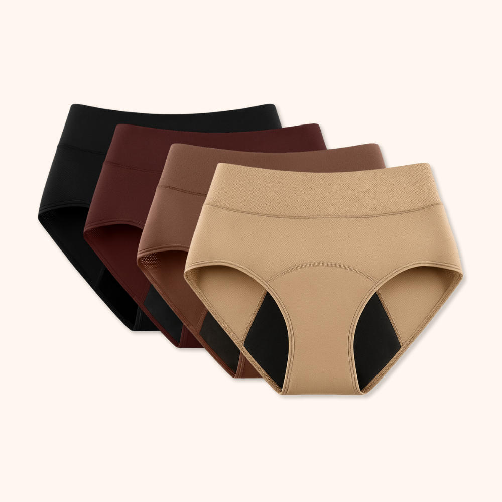 curverapro 100% Leak-Proof Underwear That Won't Let You Down for Women 60+ (4-Pack)