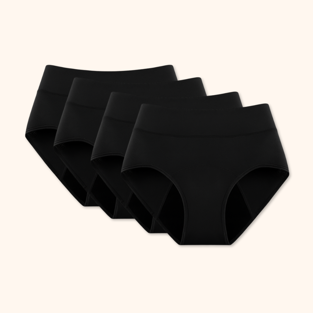curverapro 100% Leak-Proof Underwear That Won't Let You Down for Women 60+ (4-Pack)